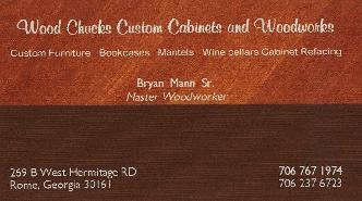 Woodchucks Custom Cabinets logo