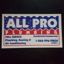 All Pro Plumbing logo