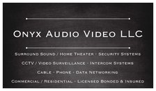 Logo for Onyx Audio Video, LLC