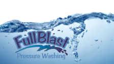 Full Blast Pressure Washing logo