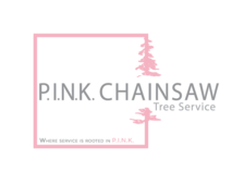 Logo for Pink Chainsaw Tree Service, LLC