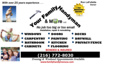 Your Family Handyman & More, LLC logo