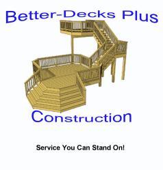 Better-Decks Plus Construction logo