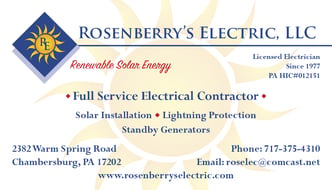 Rosenberry's Electric, LLC logo