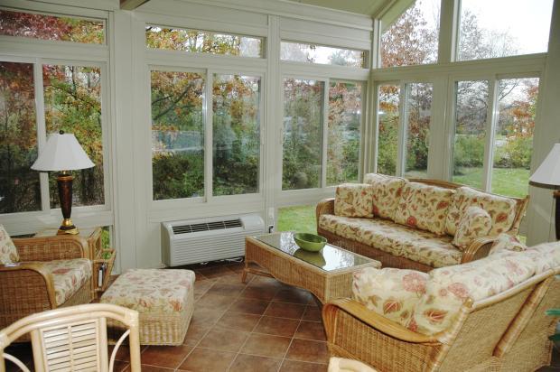 Traditional Sunroom in Allentown - sofa, cottage | by Lehigh Patio