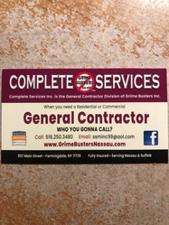 Complete Services by Grime Busters logo