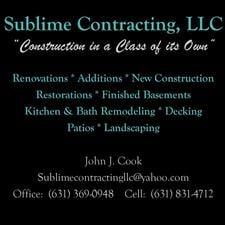 Avatar for Sublime Contracting, LLC