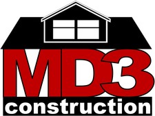 MD3 Construction logo