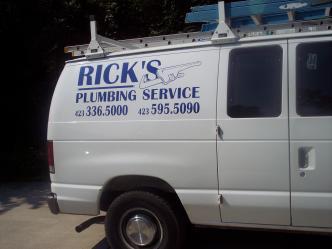 Rick's Plumbing Service logo