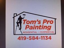 Logo for Toms PRO Painting