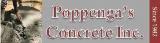 Poppenga Concrete, Inc. logo
