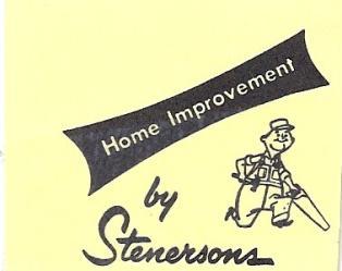 Home Improvement by Stenerson, Inc. logo