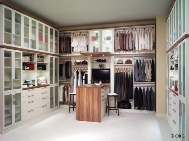 Contemporary Closet In Las Vegas White Cabinets Custom Built Contemporary Closet With Custom Built Organization Storage Units