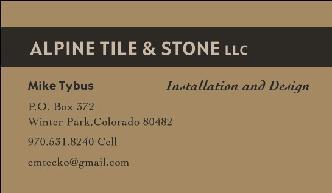 Alpine Tile & Stone, LLC logo