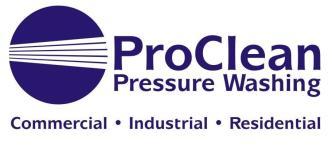 ProClean Pressure Washing logo