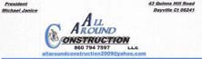 Logo for All Around Construction, LLC