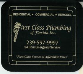 First Class Plumbing of Florida, Inc. logo