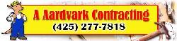 A Aardvark Contracting logo