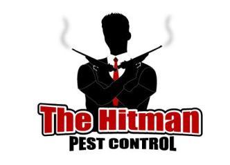 The Hitman Pest Control Service logo