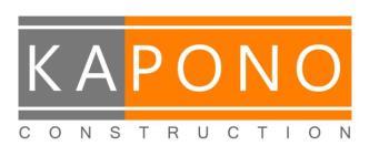 Kapono Construction, LLC logo