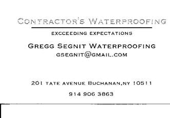 Contractors' Waterproofing logo