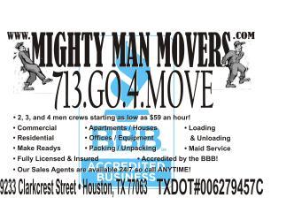 Mighty Man Movers logo