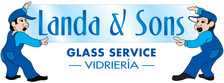 Landa and Sons Glass logo