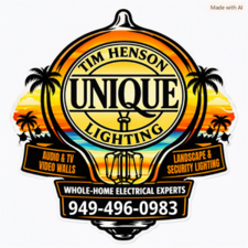 Logo for Tim Hensons Unique Lighting