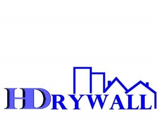 H Drywall logo