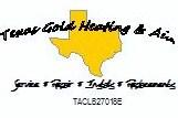 Texas Gold Heating & Air logo