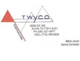 Twyco Contracting logo