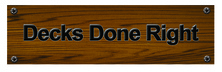 Decks Done Right logo
