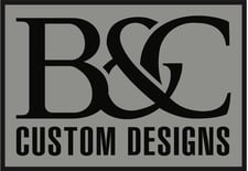 Logo for B & C CUSTOM DESIGNS INC