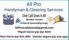 Avatar for All Pro Handyman & Cleaning Services