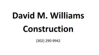 David M. Williams Construction logo