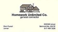 Logo for Homework Unlimited Co.