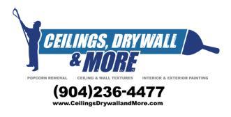 Ceilings, Drywall & More, Inc. logo