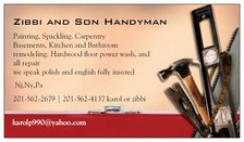 Avatar for Zibbi and Son Handymans