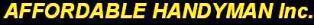 Affordable Handyman Service of Chicago, Inc. logo