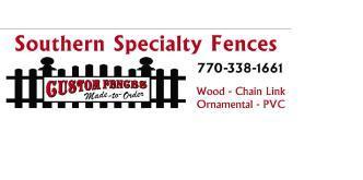 Southern Specialty Fences logo