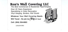 Avatar for Ron's wall coverings n painting