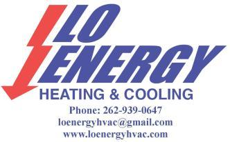 Lo-Energy Heating & Cooling logo