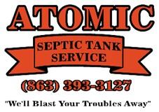 Atomic Septic Tank Service logo