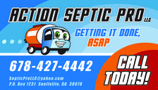 Logo for Action Septic Pro, LLC