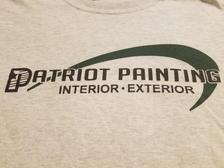 Patriot Painting and Decorating logo