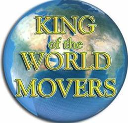 King of the World Movers logo
