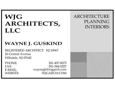 Logo for WJG Architect, LLC