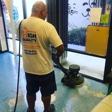 High Quality Cleaning Services logo