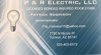 P & R Electric, LLC logo