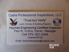 Avatar for Cadre Professional Inspections, LLC